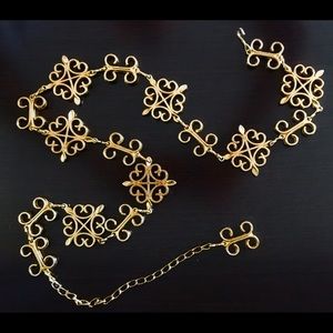 Accessories - Gold Tone Metal Chain Belt Adjustable Accessories - Gold Tone Metal Chain Belt Adjustable